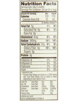 Bob's Red Mill Cornbread Muffin Mx (4 Pack)