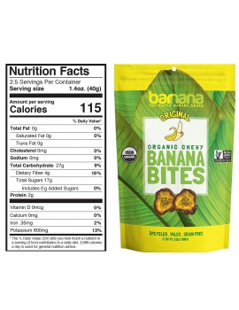 Barnana Chewy Banana Bites (12 Pack)